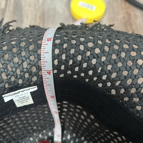 Target Black Summer Hat 3” brim - Picture 8 of 10